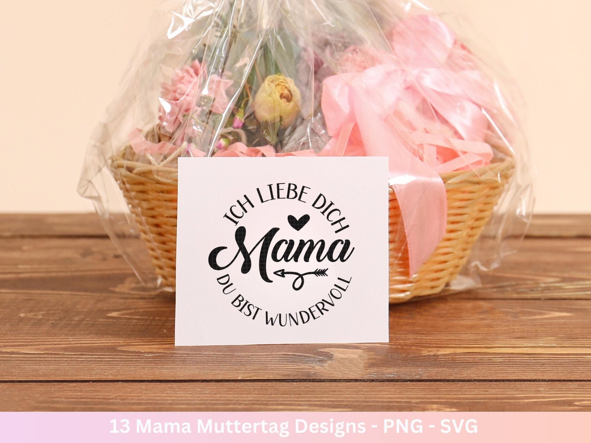 Plotterdatei Muttertag - Mama svg - Deutsche Sprüche - Herz svg - Plotterdatei Mama - Cricut svg - Laserdatei Muttertag - Geschenk Mama - EmidaDesign