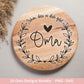 Plotterdatei Oma - Großmutter - Oma svg - Deutsche Sprüche Svg - Familie Svg - Cricut svg - Laserdatei Oma - Geschenk Oma - Muttertag Oma - EmidaDesign