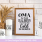 Plotterdatei Oma - Großmutter - Oma svg - Deutsche Sprüche Svg - Familie Svg - Cricut svg - Laserdatei Oma - Geschenk Oma - Muttertag Oma - EmidaDesign