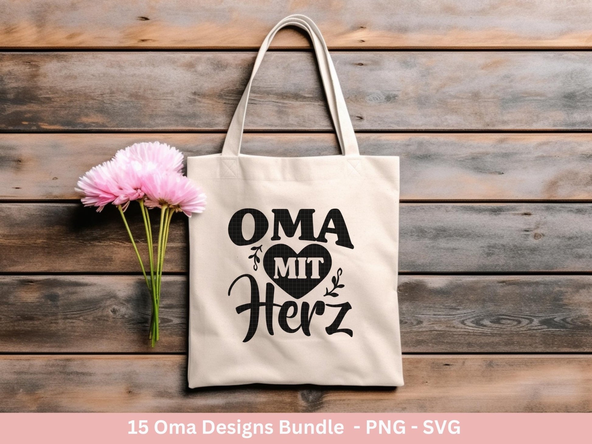 Plotterdatei Oma - Großmutter - Oma svg - Deutsche Sprüche Svg - Familie Svg - Cricut svg - Laserdatei Oma - Geschenk Oma - Muttertag Oma - EmidaDesign