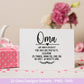 Plotterdatei Oma - Großmutter - Oma svg - Deutsche Sprüche Svg - Familie Svg - Cricut svg - Laserdatei Oma - Geschenk Oma - Muttertag Oma - EmidaDesign