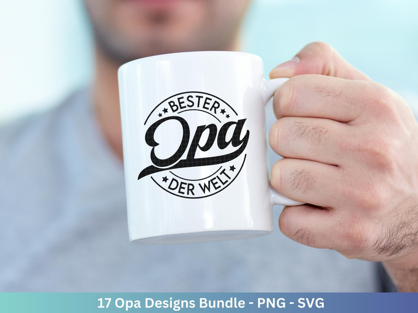 Plotterdatei Opa - Großvater - Opa svg - Deutsche Sprüche Svg - Familie Svg - Cricut svg - Laserdatei Opa - Geschenk Opa - Vatertag Opa - EmidaDesign