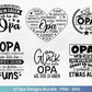 Plotterdatei Opa - Großvater - Opa svg - Deutsche Sprüche Svg - Familie Svg - Cricut svg - Laserdatei Opa - Geschenk Opa - Vatertag Opa - EmidaDesign