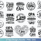 Plotterdatei Opa - Großvater - Opa svg - Deutsche Sprüche Svg - Familie Svg - Cricut svg - Laserdatei Opa - Geschenk Opa - Vatertag Opa - EmidaDesign