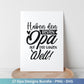 Plotterdatei Opa - Großvater - Opa svg - Deutsche Sprüche Svg - Familie Svg - Cricut svg - Laserdatei Opa - Geschenk Opa - Vatertag Opa - EmidaDesign