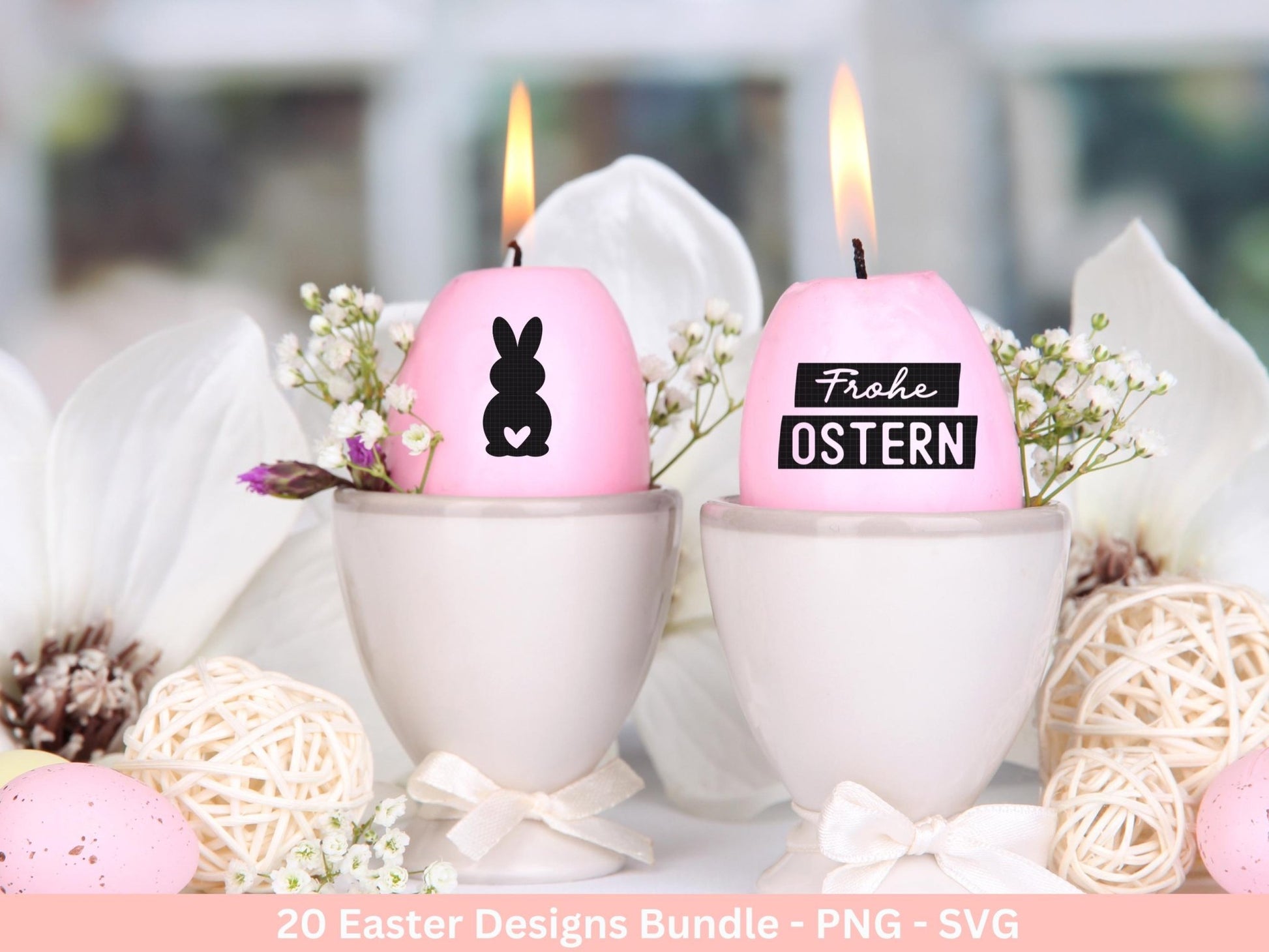 Plotterdatei Ostern - Ostern Schriftzüge - Ostern Anhänger Svg - Hase Svg - Ostern Svg - Laserdatei Ostern - Ostergeschenk - Frohe Ostern - EmidaDesign