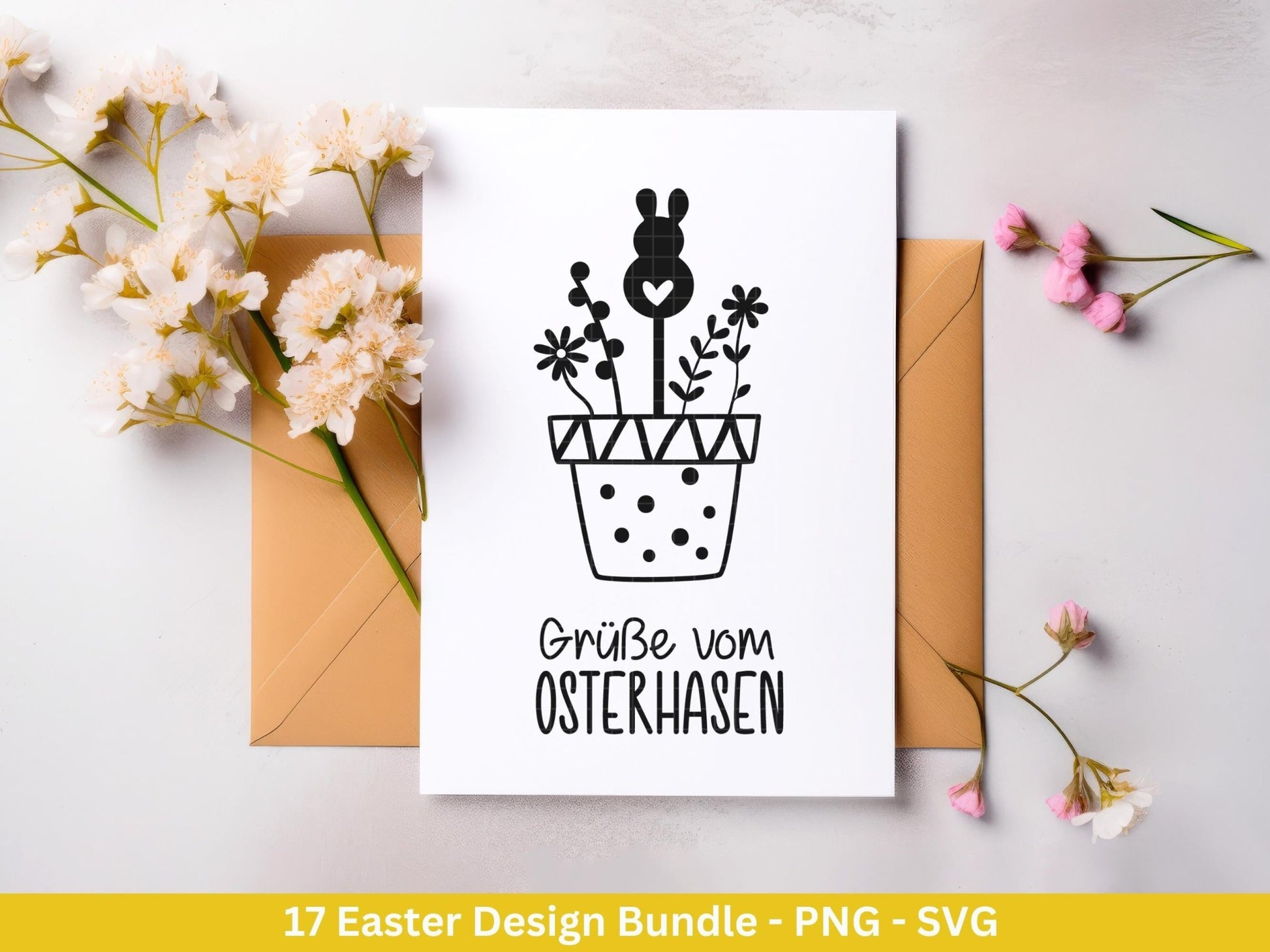 Plotterdatei Ostern - Schriftzüge Ostern - Hase Svg - Ostern Svg - Osterhase Svg - Laserdatei Ostern - Frühling Plotterdatei - Osterei Svg - EmidaDesign