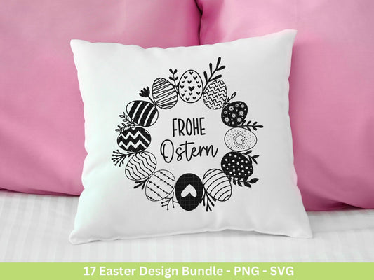 Plotterdatei Ostern - Schriftzüge Ostern - Hase Svg - Ostern Svg - Osterhase Svg - Laserdatei Ostern - Frühling Plotterdatei - Osterei Svg - EmidaDesign