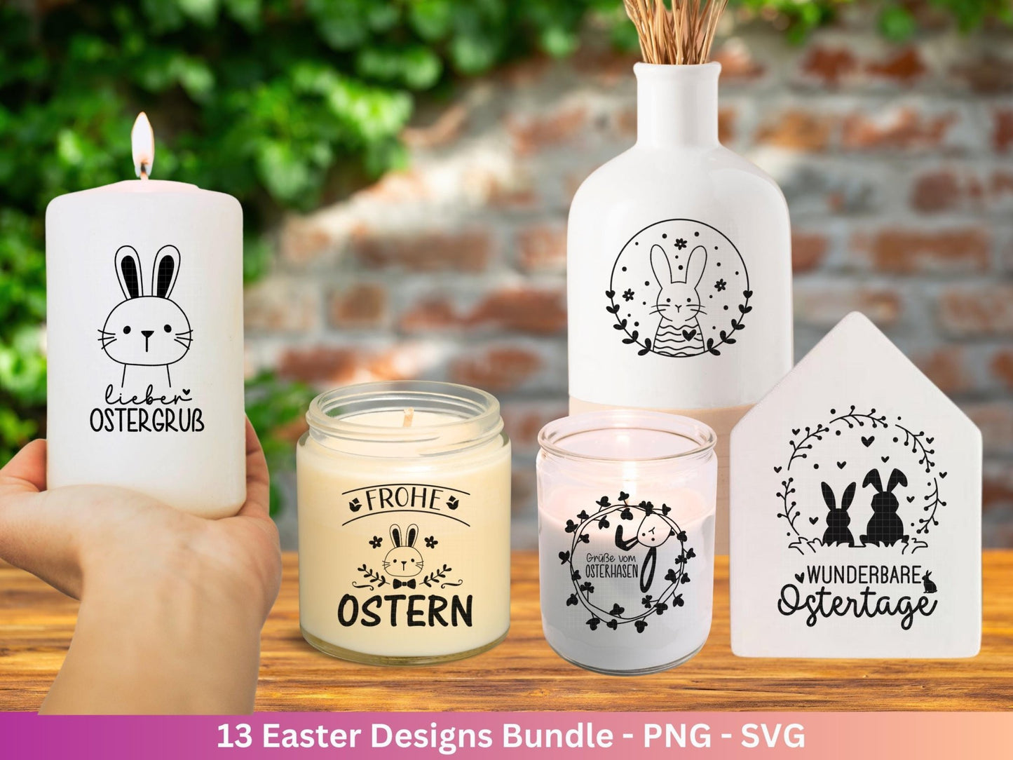 Plotterdatei Ostern - Schriftzüge Ostern - Hase Svg - Ostern Svg - Osterhase Svg - Laserdatei Ostern - Frühling Plotterdatei - Osterei Svg - EmidaDesign