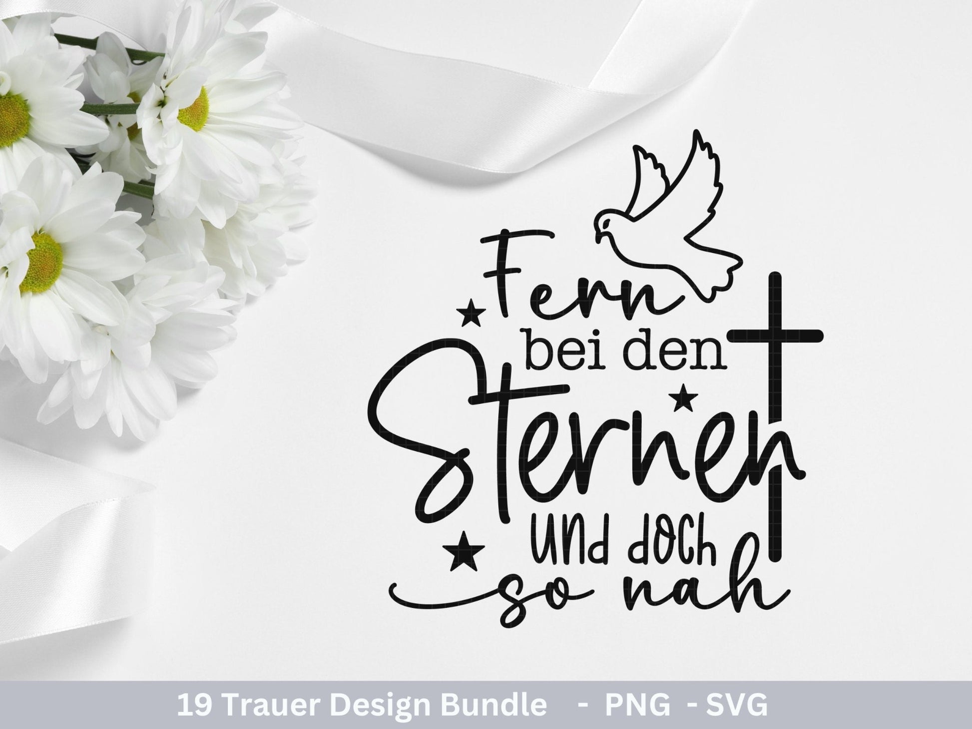 Plotterdatei Trauer - Abschied Svg - Kerzen Sprüche Trauer - Grablichter Sprüche deutsch - Du fehlst svg - Trostlicht svg - Abschied nehmen - EmidaDesign