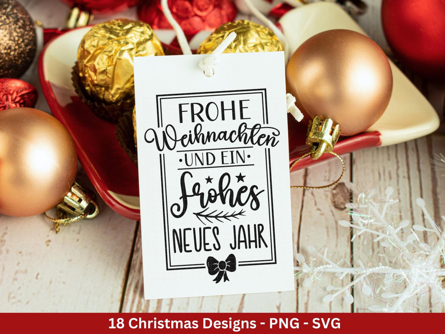 Plotterdatei Weihnachten - Frohe Weihnachten svg - Deutsche Weihnachtssprüche - Laserdatei Weihnachten - Winterzauber - Winter svg - Cricut - EmidaDesign