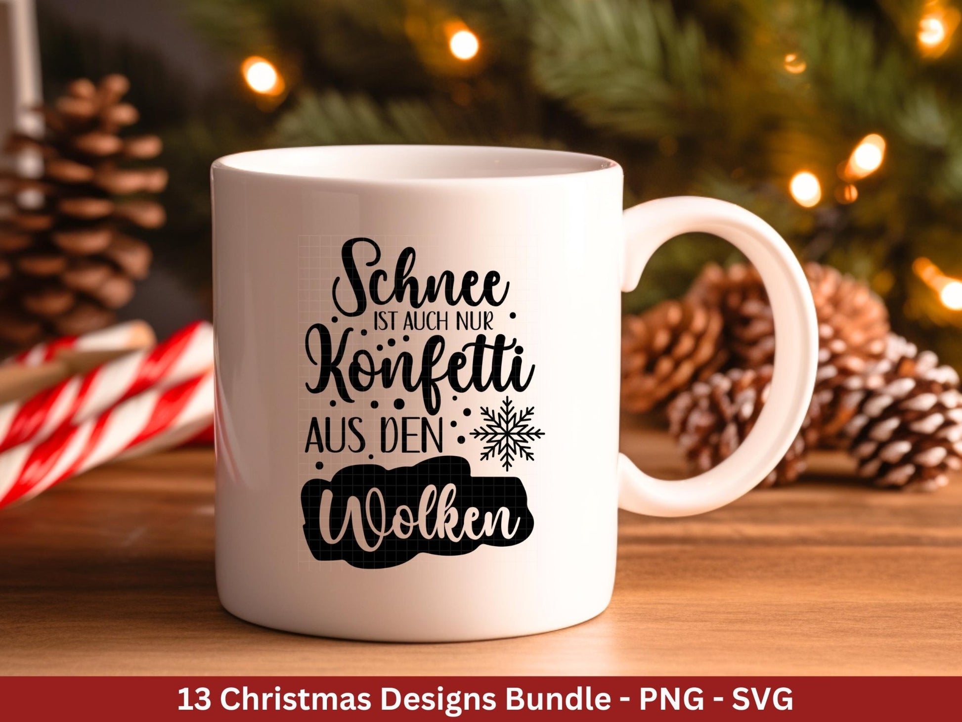 Plotterdatei Weihnachten - Frohe Weihnachten svg - Deutsche Weihnachtssprüche - Laserdatei Weihnachten - Winterzauber - Winter svg - Cricut - EmidaDesign