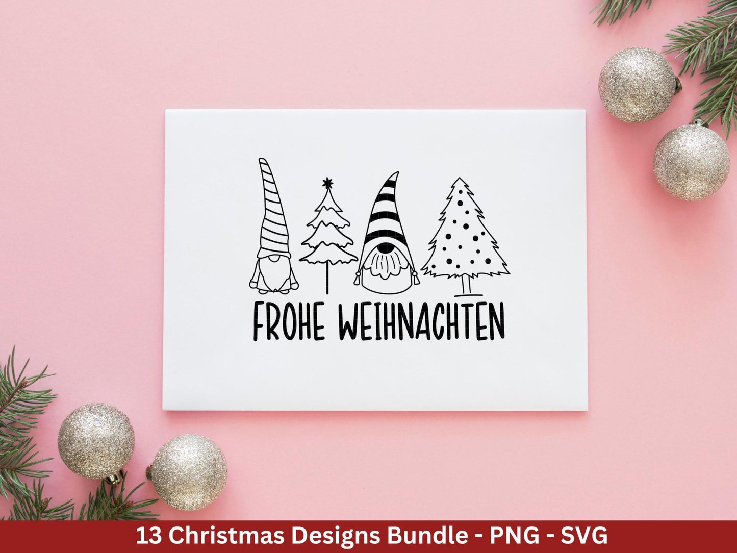 Plotterdatei Weihnachten - Frohe Weihnachten svg - Deutsche Weihnachtssprüche - Laserdatei Weihnachten - Winterzauber - Winter svg - Cricut - EmidaDesign