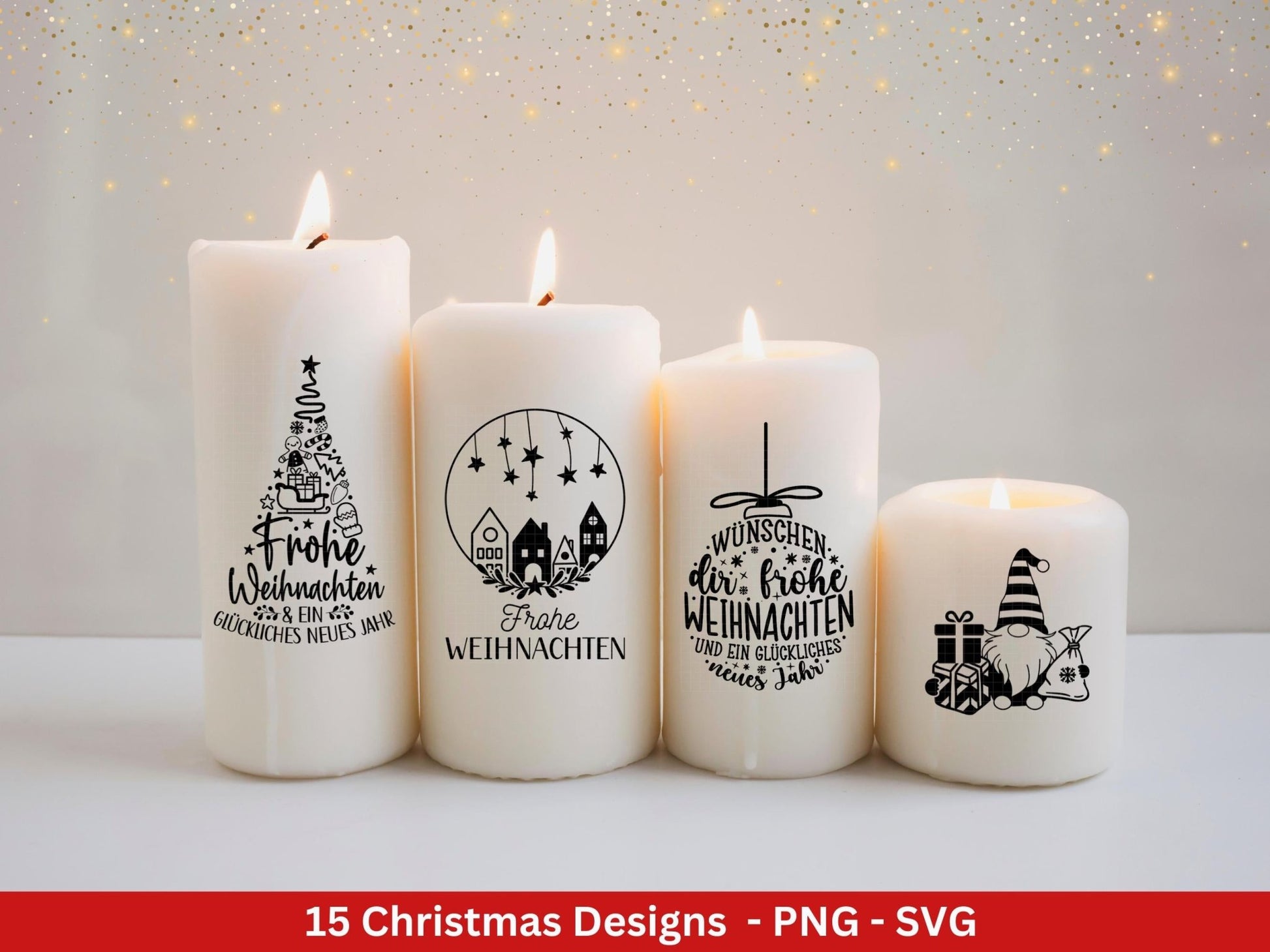 Plotterdatei Weihnachten - Frohe Weihnachten svg - Deutsche Weihnachtssprüche - Laserdatei Weihnachten - Winterzauber - Winter svg - Cricut - EmidaDesign