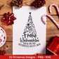 Plotterdatei Weihnachten - Frohe Weihnachten svg - Deutsche Weihnachtssprüche - Laserdatei Weihnachten - Winterzauber - Winter svg - Cricut - EmidaDesign