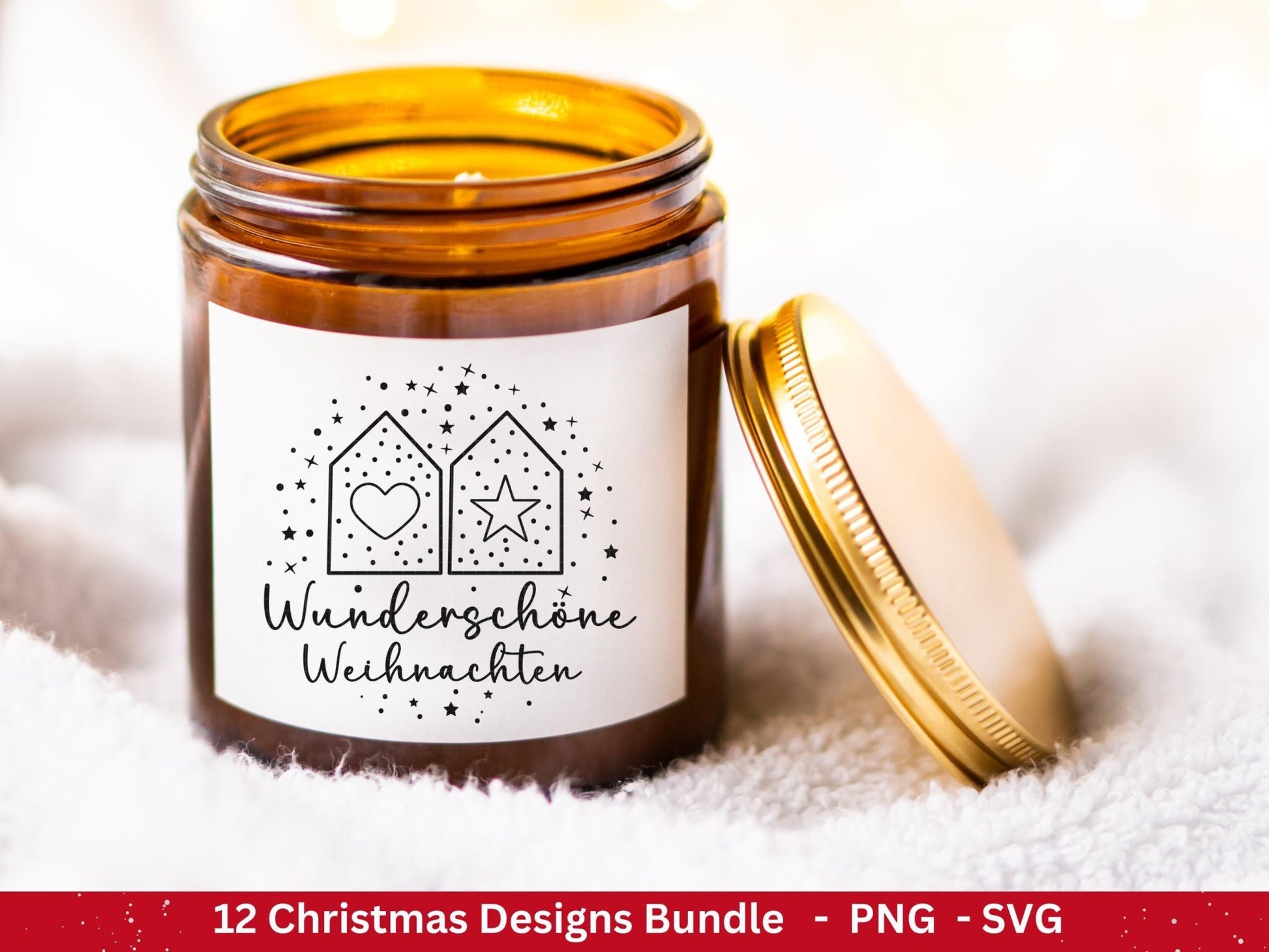 Plotterdatei Weihnachten - Frohe Weihnachten svg - Schriftzüge Weihnachten deutsch - Cricut svg - Weihnachten svg - Laserdatei Weihnachten - EmidaDesign