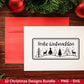 Plotterdatei Weihnachten - Frohe Weihnachten svg - Schriftzüge Weihnachten deutsch - Cricut svg - Weihnachten svg - Laserdatei Weihnachten - EmidaDesign