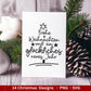 Plotterdatei Weihnachten - Frohe Weihnachten svg - Schriftzüge Weihnachten deutsch - Silhouette Cricut - Weihnachtshäuser svg - Tannenbaum - EmidaDesign