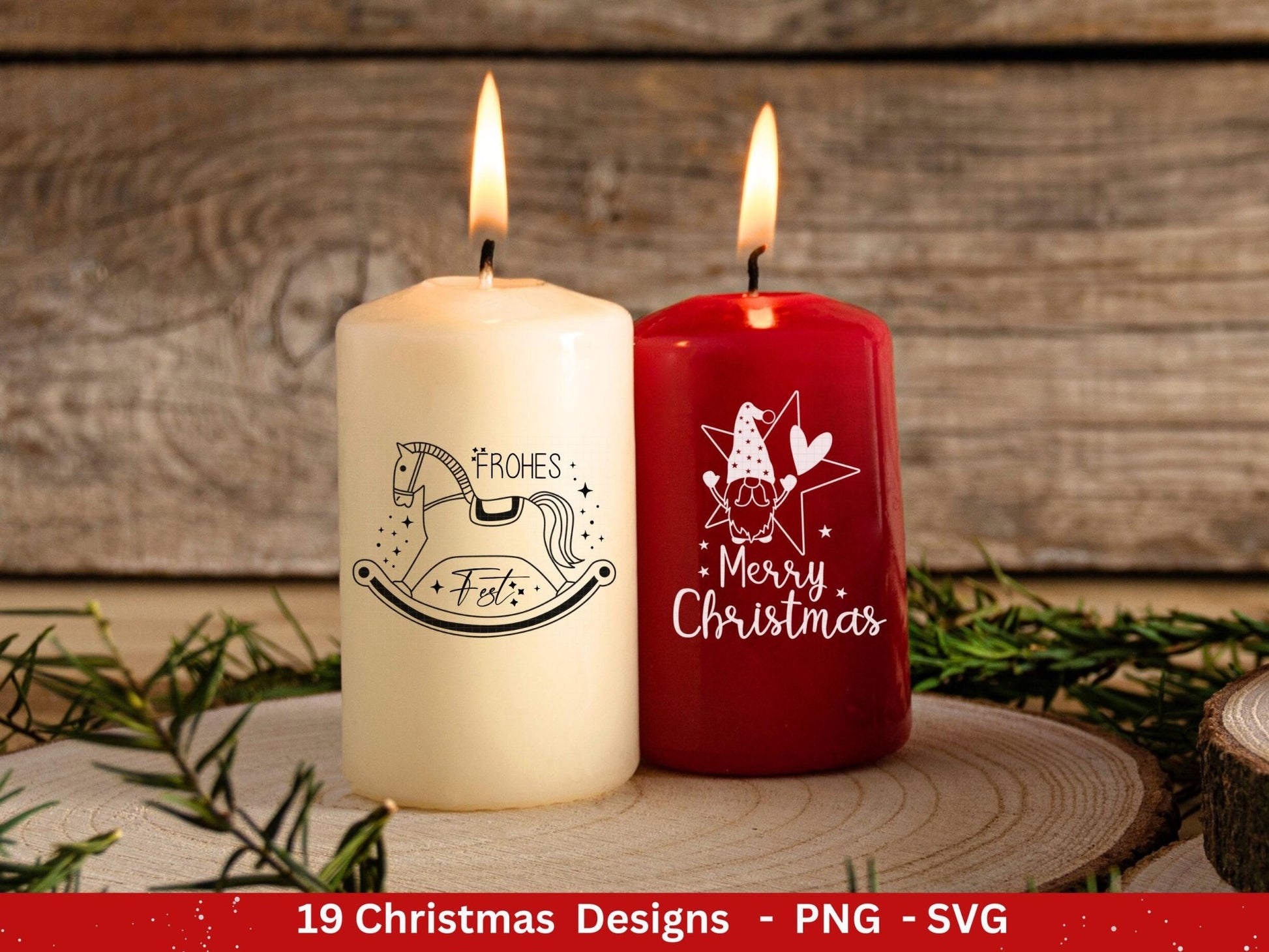 Plotterdatei Weihnachten - Frohe Weihnachten svg - Schriftzüge Weihnachten deutsch - Silhouette Cricut - Wichtel svg - Laserdatei Weihnachten - EmidaDesign