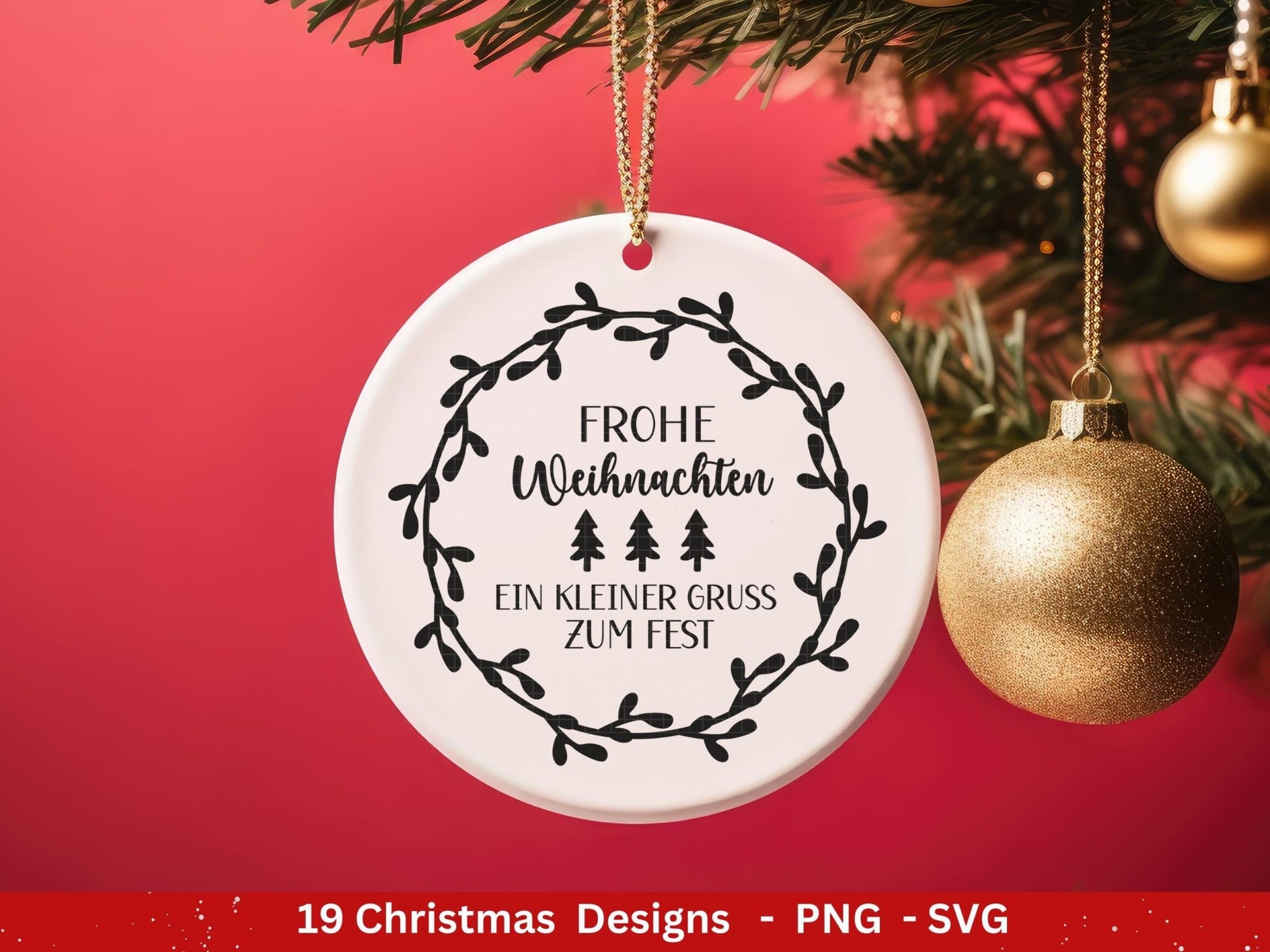 Plotterdatei Weihnachten - Frohe Weihnachten svg - Schriftzüge Weihnachten deutsch - Silhouette Cricut - Wichtel svg - Laserdatei Weihnachten - EmidaDesign