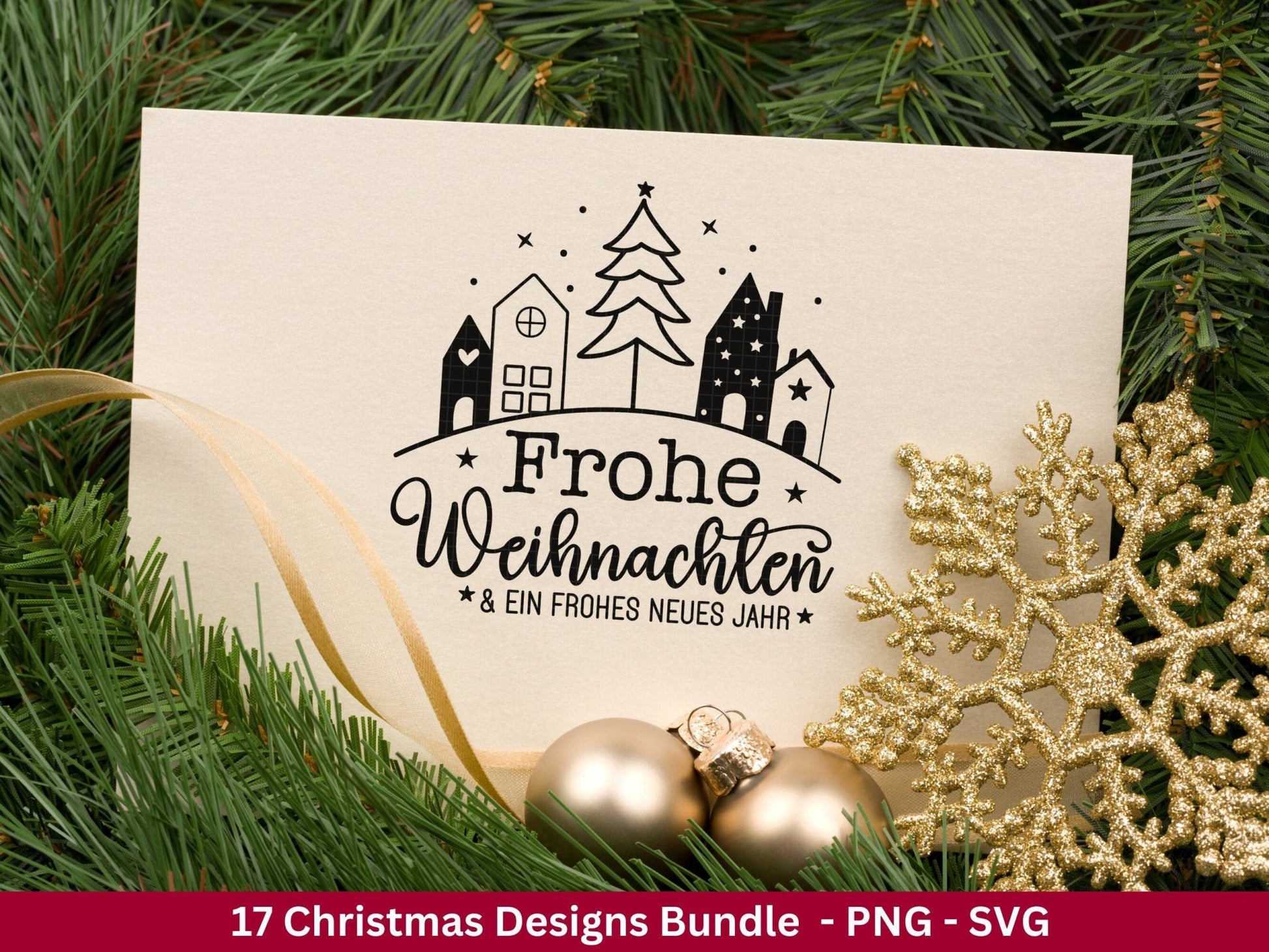 Plotterdatei Weihnachten - Plotterdatei Sprüche - Schriftzüge Weihnachten deutsch - Weihnachten svg - Laserdatei Weihnachten - Cricut - EmidaDesign