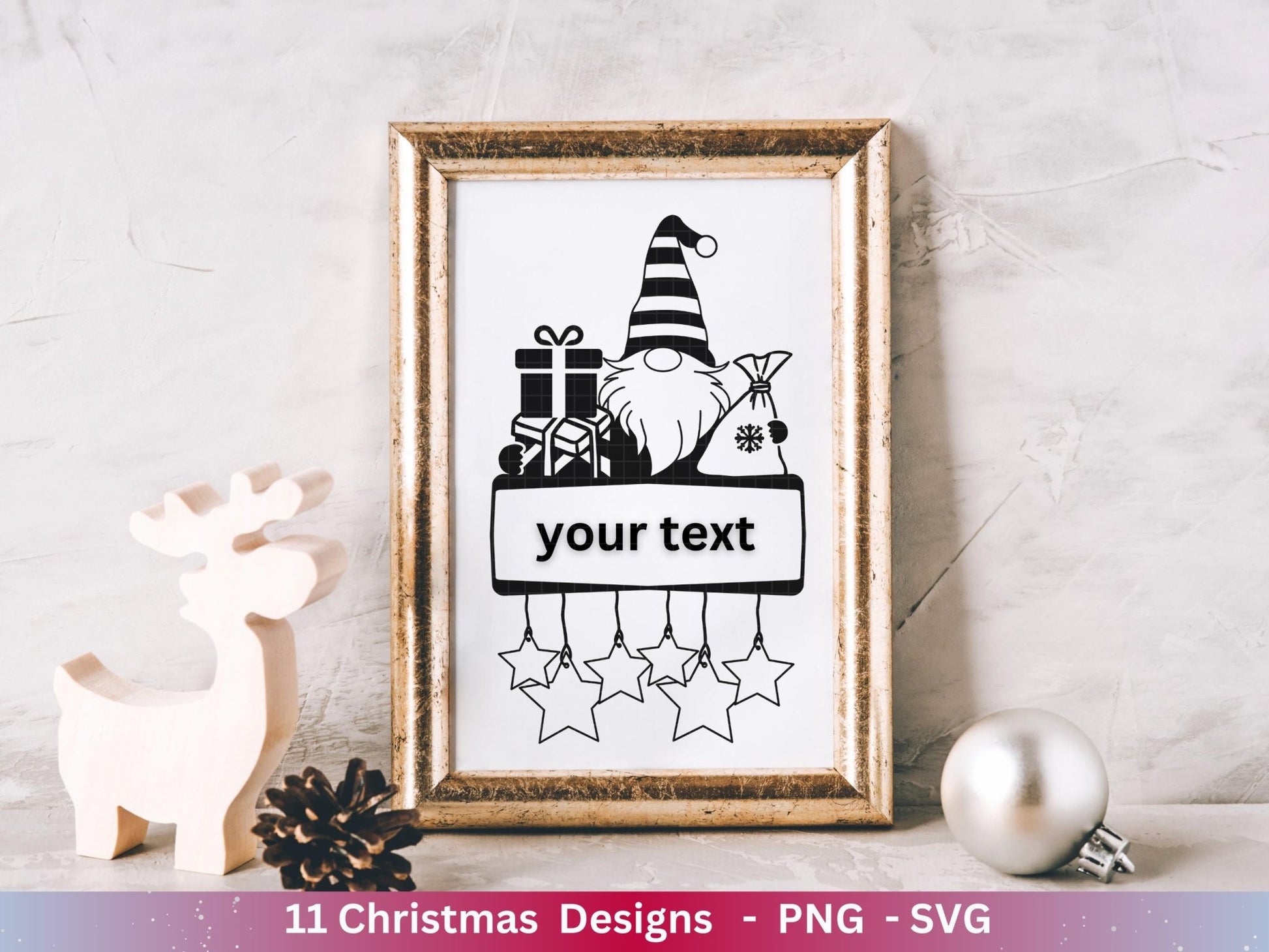 Plotterdatei Weihnachten - Schriftzüge Weihnachten deutsch - Weihnachtshäuser - Plotterdatei Home - Weihnachtswichtel svg - Weihnachten Svg - EmidaDesign