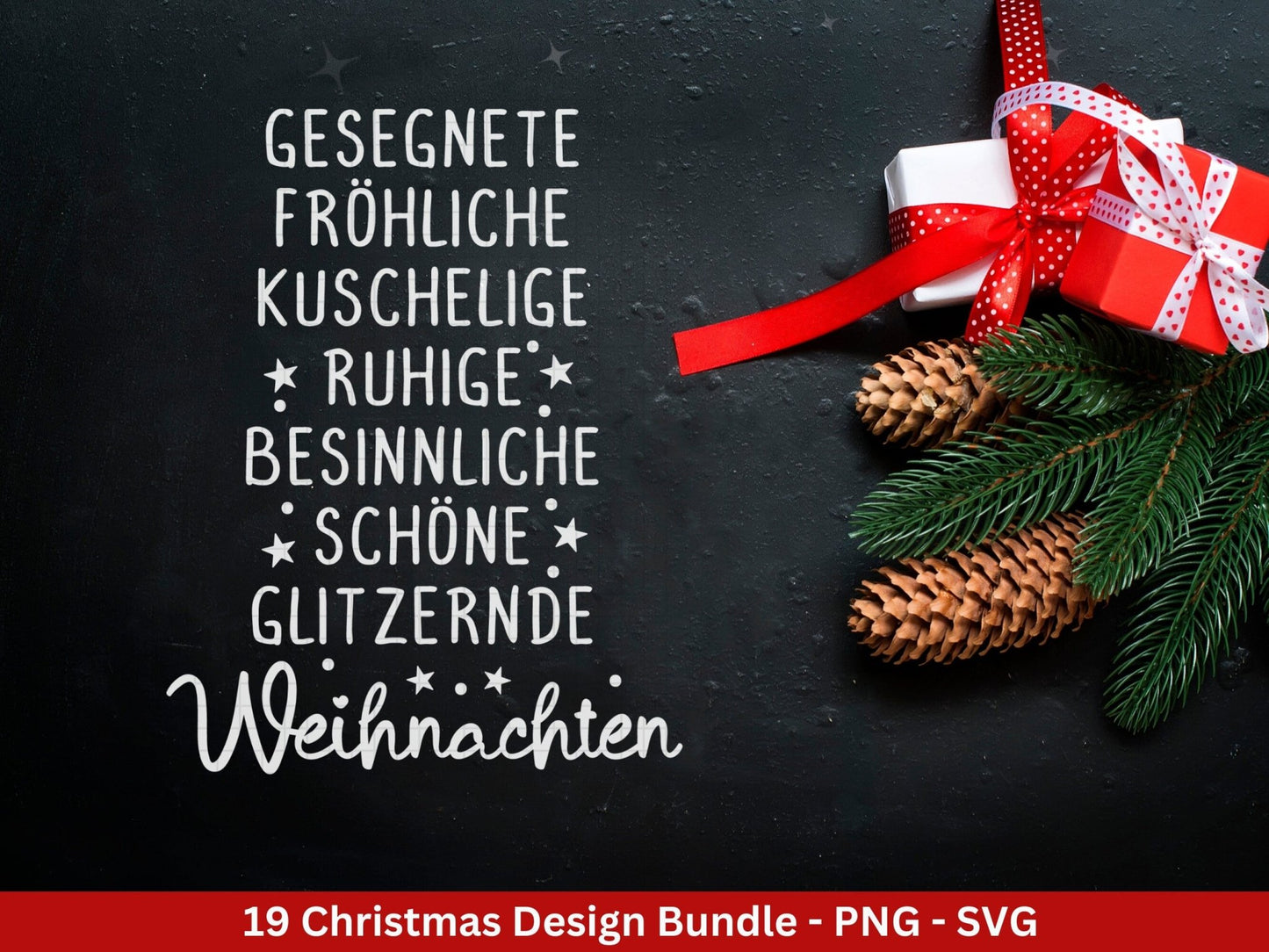 Plotterdatei Weihnachten - Schriftzüge Weihnachten - Weihnachten svg - Weihnachtshäuser - Tannenbaum - Digistamp - Laserdatei Weihnachten - EmidaDesign