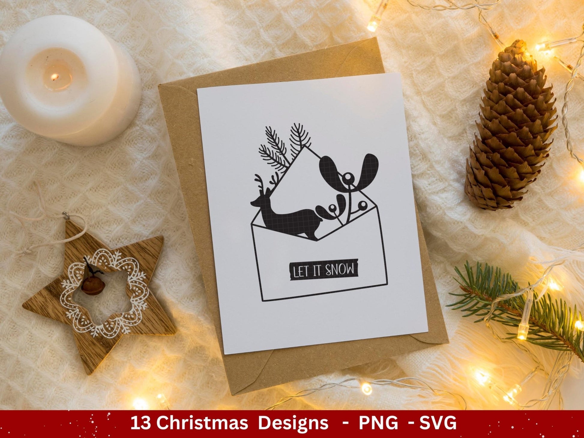 Plotterdatei Weihnachten - Weihnachten Schriftzüge - Frohe Weihnachten svg - Winterzauber svg - Cricut Hirsch svg - Laserdatei Weihnachten - EmidaDesign