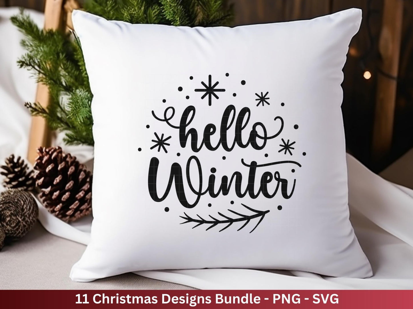 Plotterdatei Weihnachten - Weihnachten Schriftzüge - Frohe Weihnachten svg - Winterzauber svg - Cricut Hirsch svg - Laserdatei Weihnachten - EmidaDesign