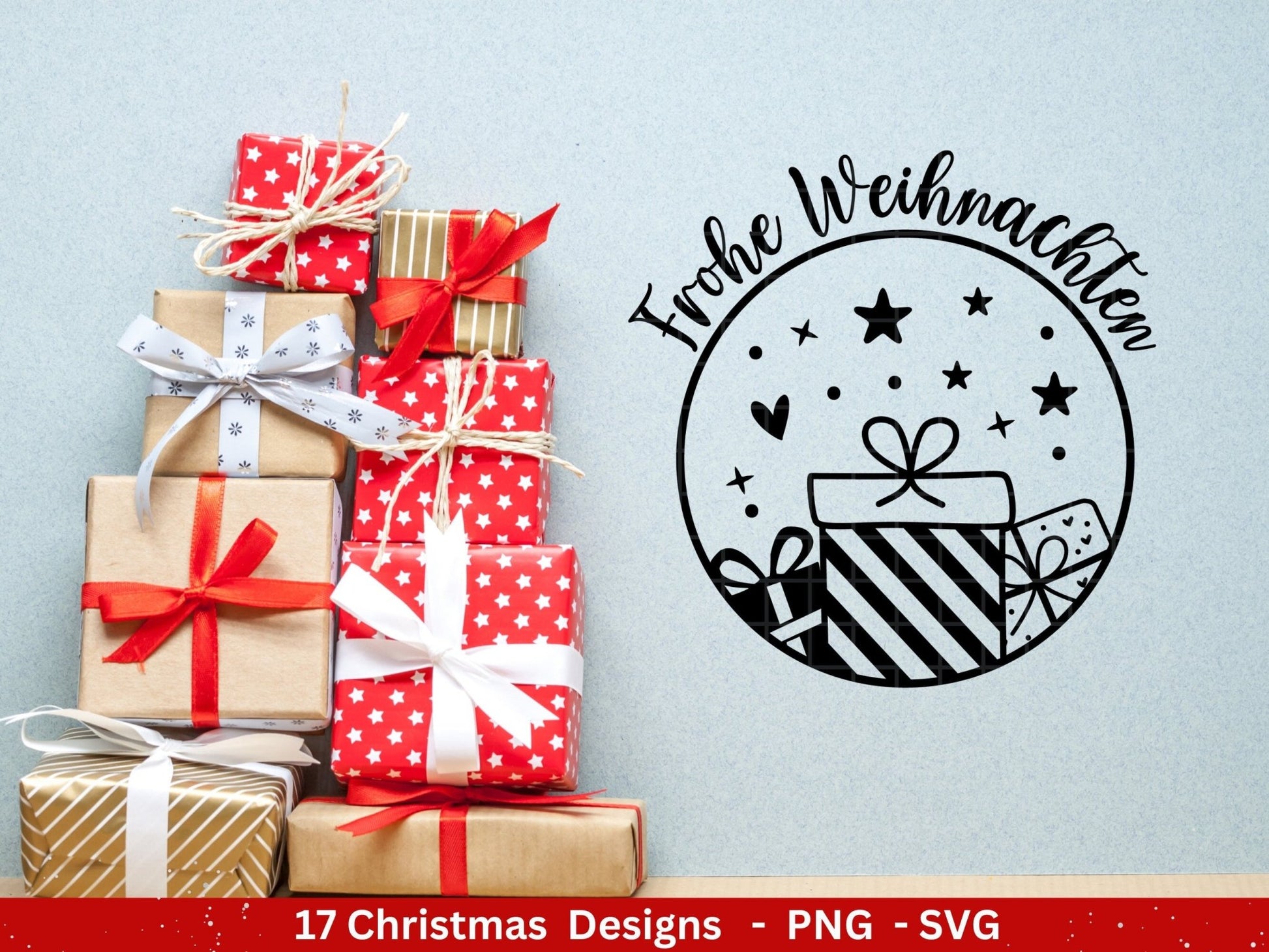 Plotterdatei Weihnachten - Weihnachten Schriftzüge - Frohe Weihnachten svg - Winterzauber svg - Cricut Silhouette - Laserdatei Weihnachten - EmidaDesign