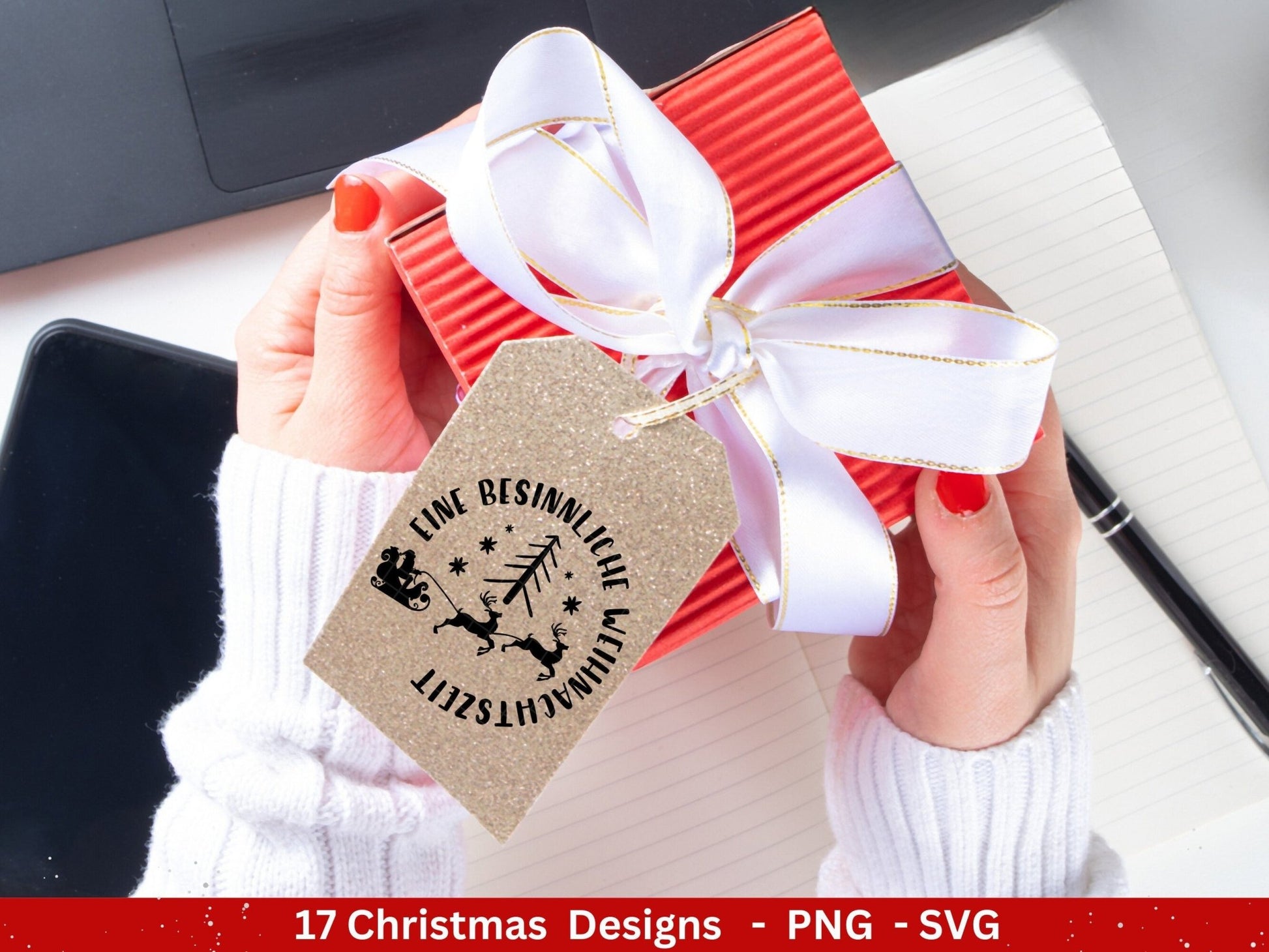 Plotterdatei Weihnachten - Weihnachten Schriftzüge - Frohe Weihnachten svg - Winterzauber svg - Cricut Silhouette - Laserdatei Weihnachten - EmidaDesign