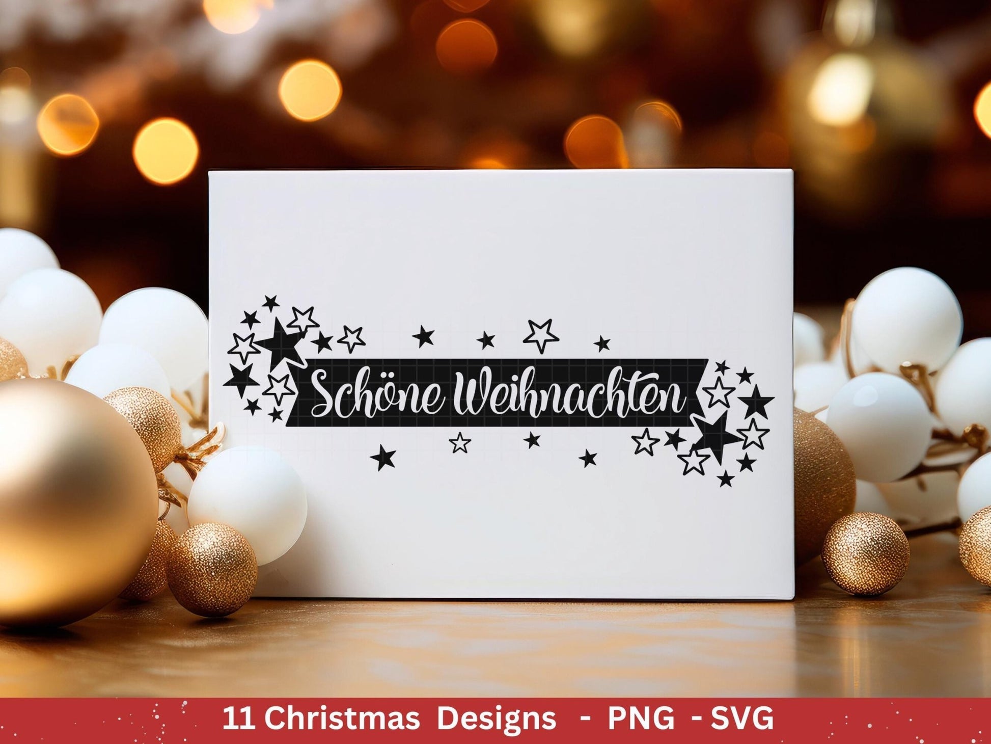 Plotterdatei Weihnachten - Weihnachtshäuser svg - Schriftzüge Weihnachten deutsch - Weihnachten svg - Laserdatei Weihnachten - Cricut svg - EmidaDesign