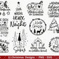 Plotterdatei Weihnachten - Winterzauber svg - Schriftzüge Weihnachten deutsch - Silhouette Cricut Oh Tannenbaum svg - Plotterdatei Advent - EmidaDesign