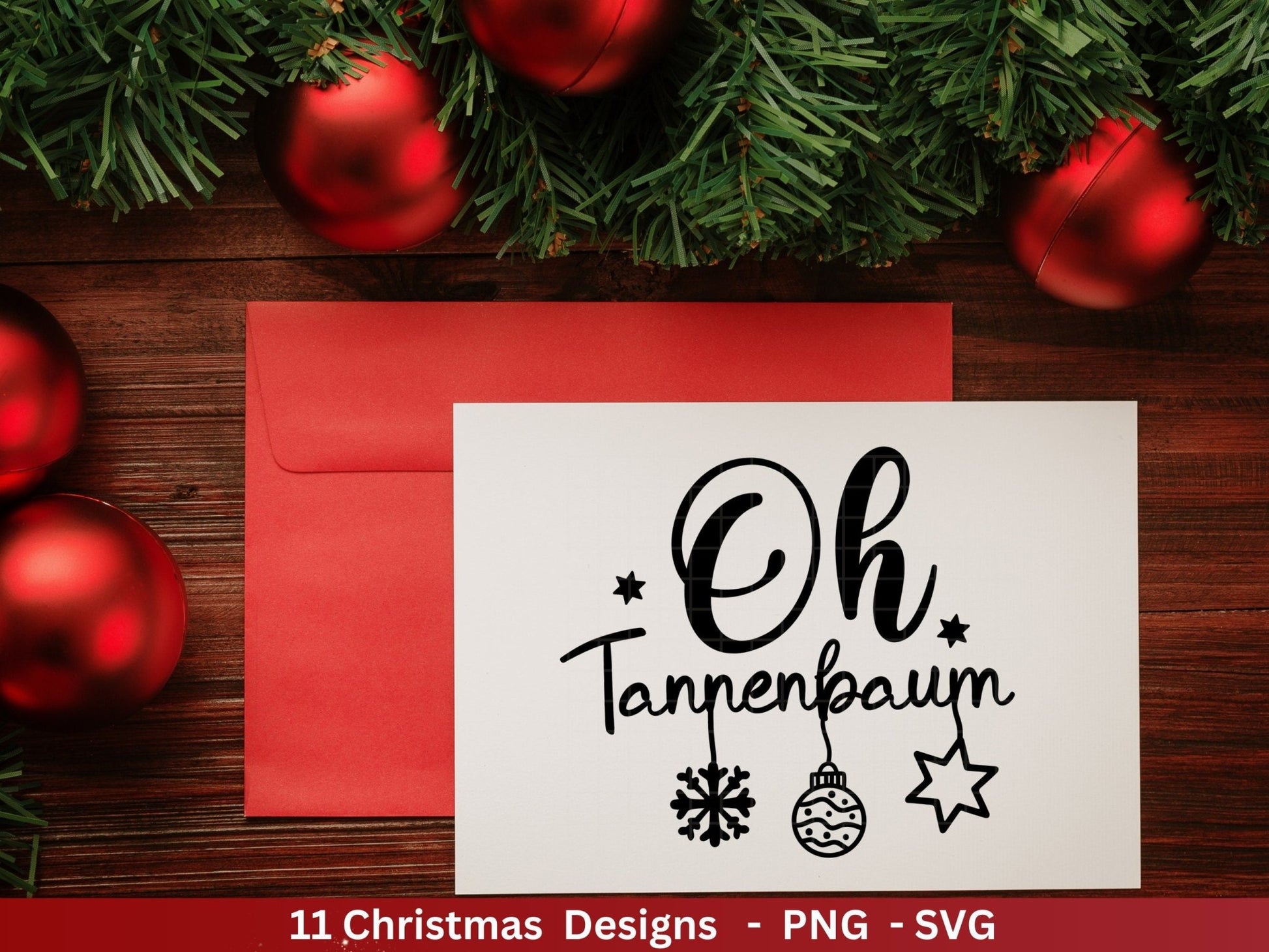 Plotterdatei Weihnachten - Winterzauber svg - Schriftzüge Weihnachten deutsch - Silhouette Cricut Oh Tannenbaum svg - Plotterdatei Advent - EmidaDesign