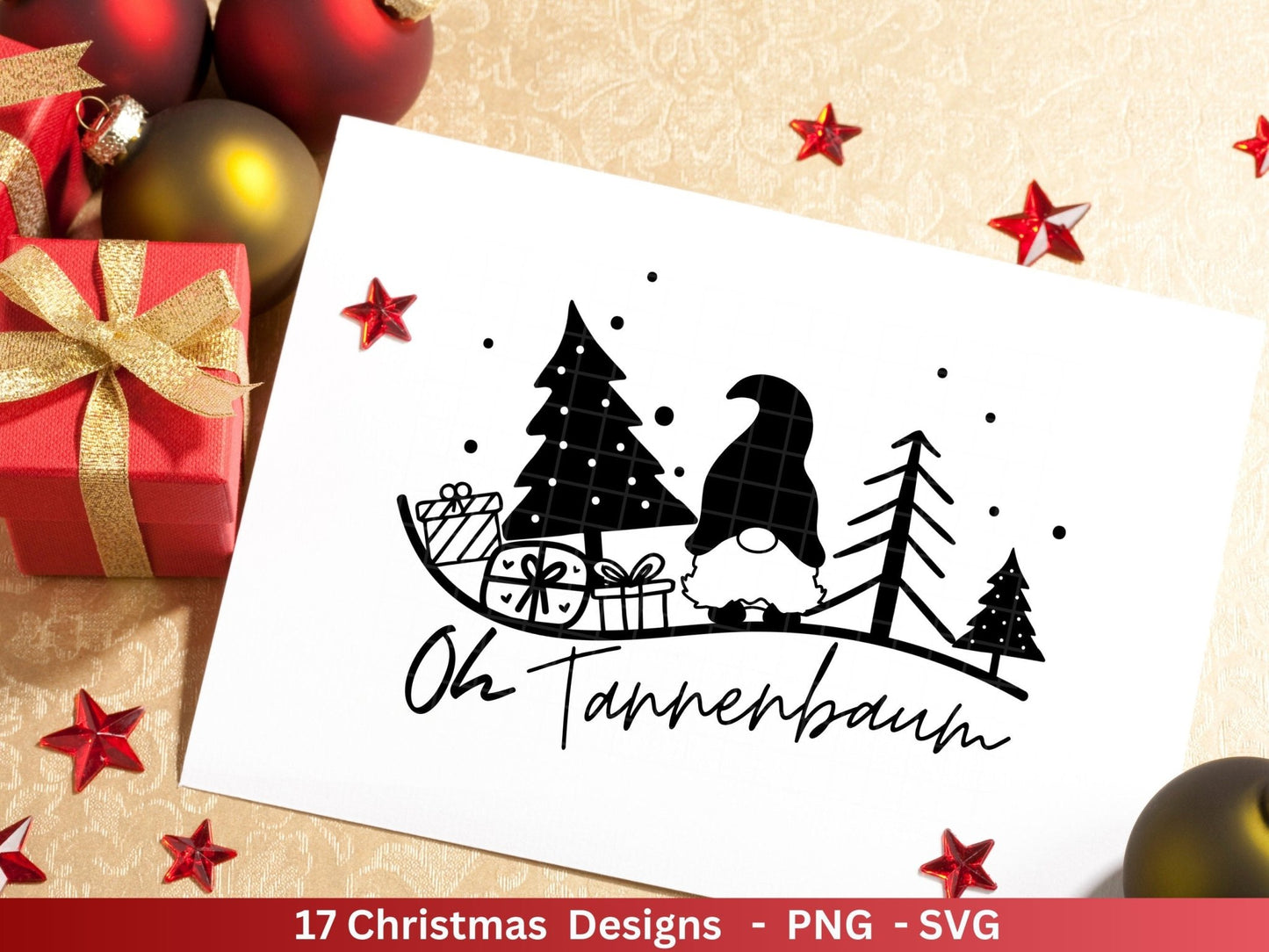 Plotterdatei Weihnachten - Winterzauber svg - Schriftzüge Weihnachten deutsch - Silhouette Cricut - Wichtel svg - Plotterdatei Advent - EmidaDesign