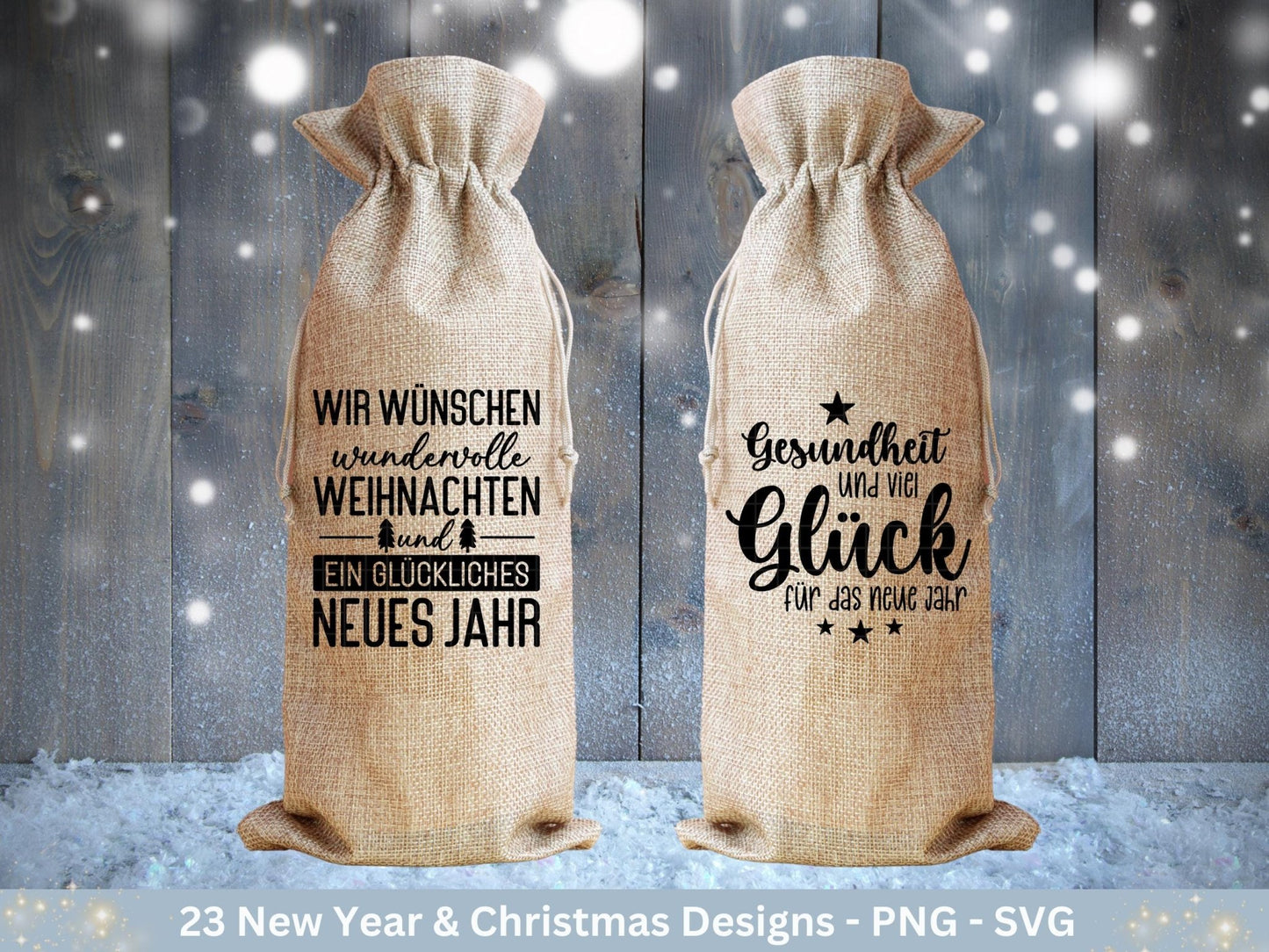 Silvester Plotterdatei - Deutsche Sprüche Svg - Weihnachten Svg - Frohes Neues Jahr 2025 - Silvester Laserdatei - Glücksschwein svg - Glück - EmidaDesign