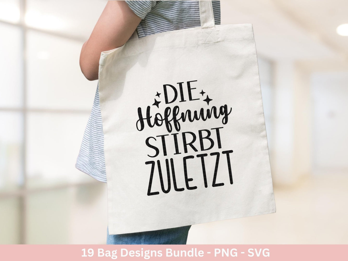 Sprüche für Beutel Plotterdatei - Taschensprüche svg - Jutetasche plotten svg - Cricut Silhouette - Eine von den Juten - Stoffbeutel - EmidaDesign