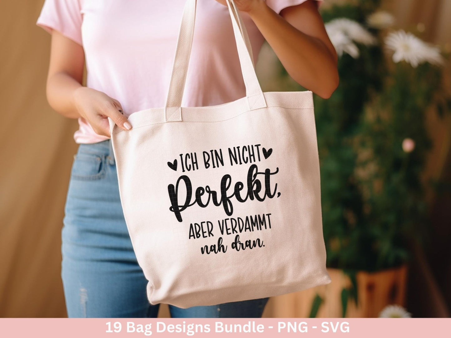 Sprüche für Beutel Plotterdatei - Taschensprüche svg - Jutetasche plotten svg - Cricut Silhouette - Eine von den Juten - Stoffbeutel - EmidaDesign