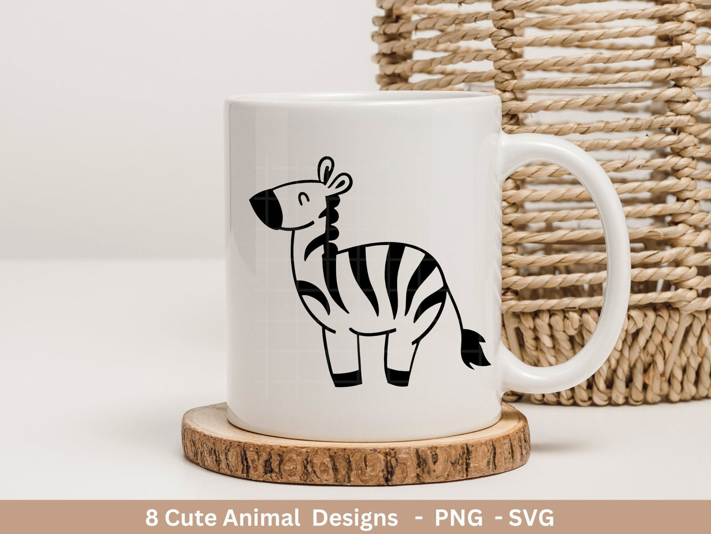 Süße Tiere Plotterdatei - Bär Silhouette - Tiger Clipart - Vinyl Laser Cut Tiere - Zebra svg - Pinguin svg - Baby Tiere - Cricut - EmidaDesign