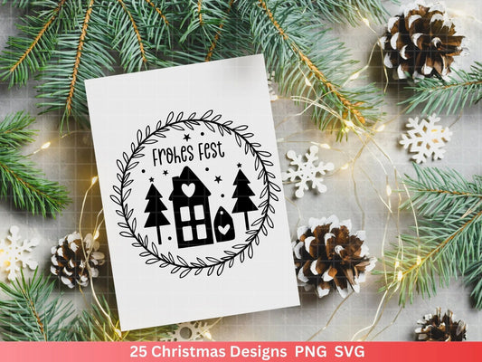 Weihnachten Plotterdatei Svg Png - Plotterdatei Advent- Schriftzüge Weihnachten deutsch - Silhouette Cricut Download - Weihnachtsgeschenk - EmidaDesign