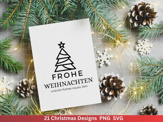 Weihnachten Plotterdatei Svg Png - Plotterdatei Advent- Schriftzüge Weihnachten deutsch - Silhouette Cricut Download - Weihnachtsgeschenk - EmidaDesign