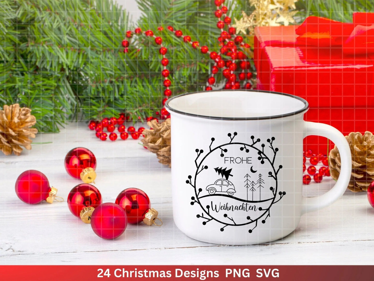 Weihnachten Plotterdatei Svg Png - Plotterdatei Advent - Schriftzüge Weihnachten deutsch - Silhouette Cricut Download - Weihnachtshäuser - EmidaDesign