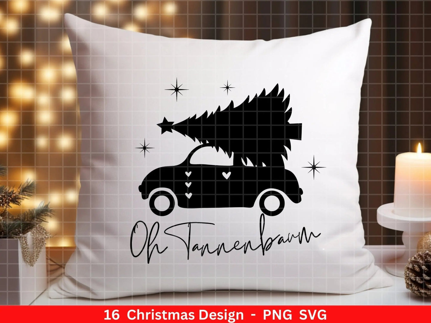 Weihnachten Plotterdatei Svg Png - Plotterdatei Advent - Schriftzüge Weihnachten deutsch - Silhouette Cricut Download - Weihnachtshäuser - EmidaDesign