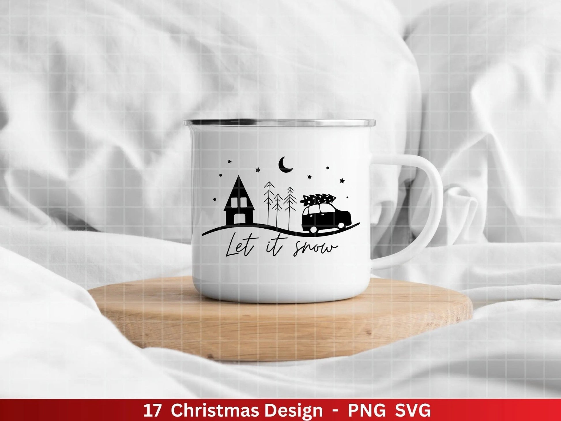 Weihnachten Plotterdatei Svg Png - Plotterdatei Advent - Schriftzüge Weihnachten deutsch - Silhouette Cricut Download - Weihnachtshäuser - EmidaDesign