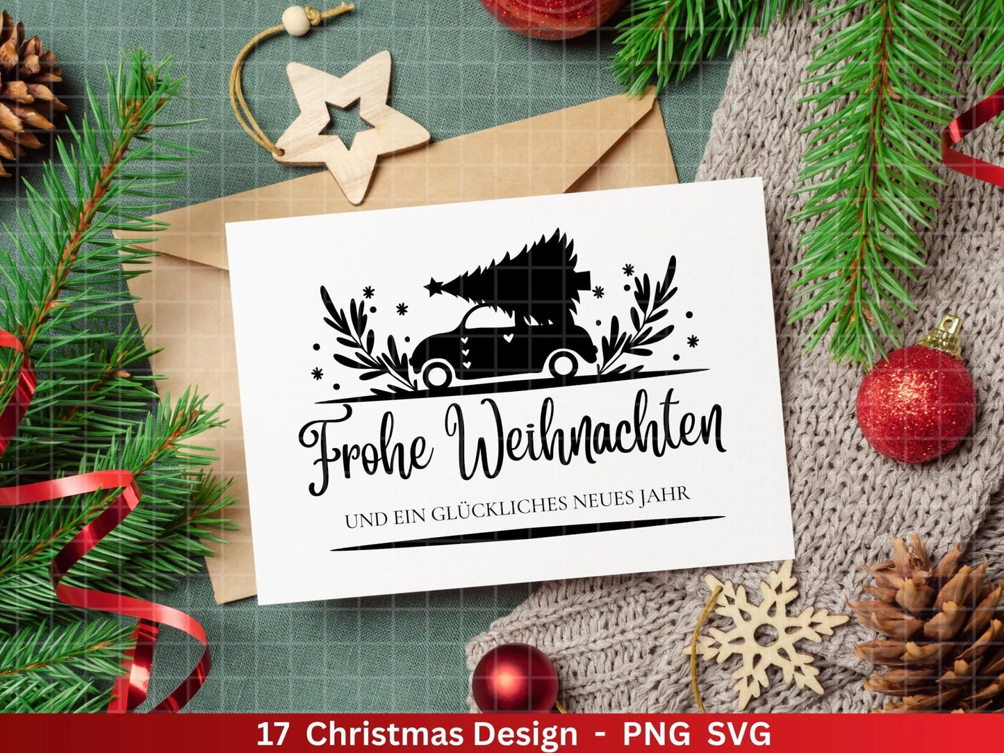 Weihnachten Plotterdatei Svg Png - Plotterdatei Advent - Schriftzüge Weihnachten deutsch - Silhouette Cricut Download - Weihnachtshäuser - EmidaDesign