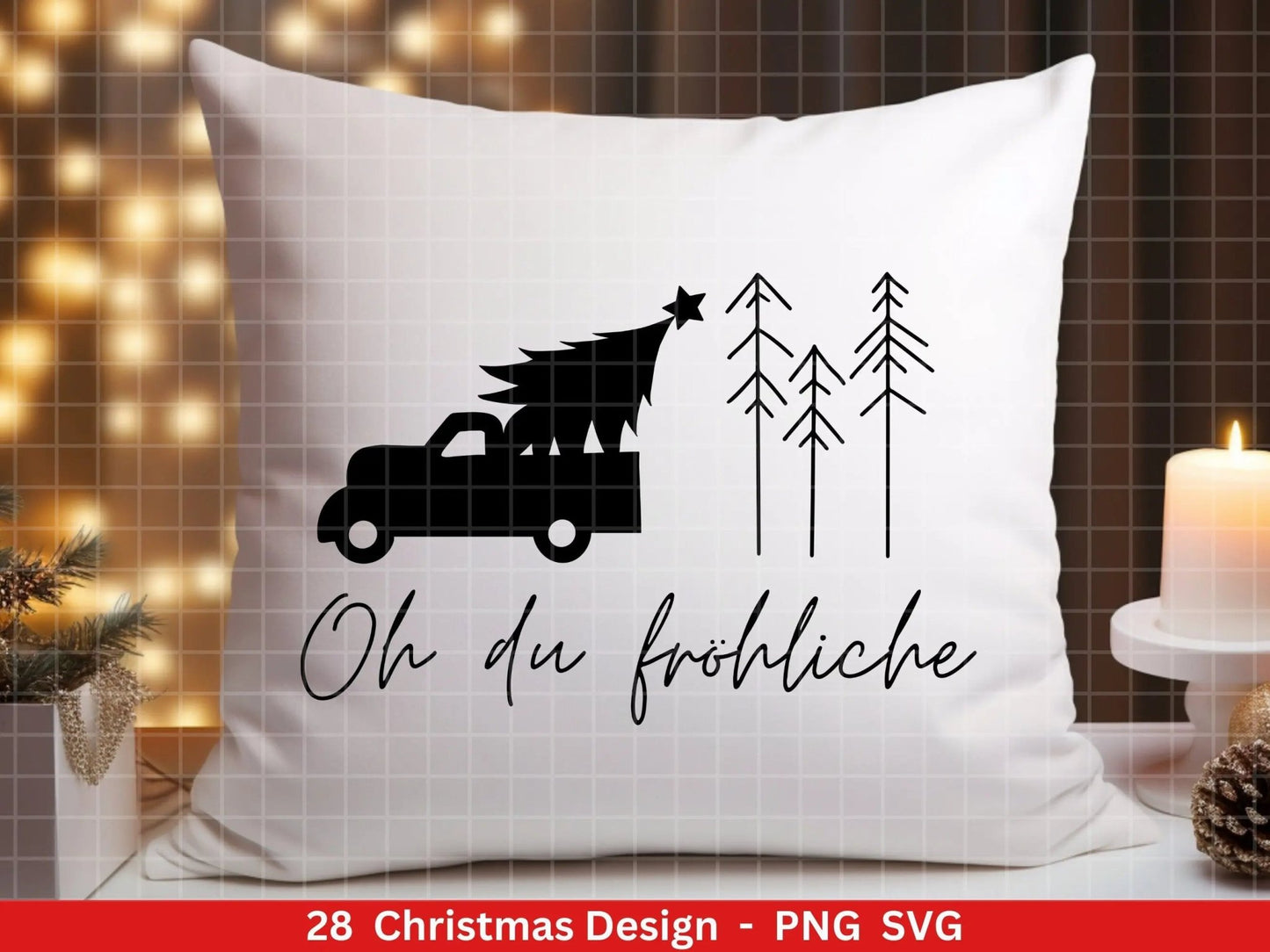 Weihnachten Plotterdatei Svg Png - Plotterdatei Advent - Schriftzüge Weihnachten deutsch - Silhouette Cricut Download - Weihnachtshäuser - EmidaDesign