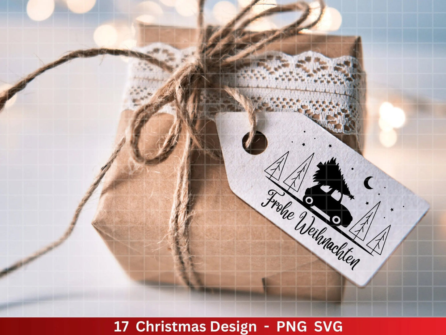 Weihnachten Plotterdatei Svg Png - Plotterdatei Advent - Schriftzüge Weihnachten deutsch - Silhouette Cricut Download - Weihnachtshäuser - EmidaDesign