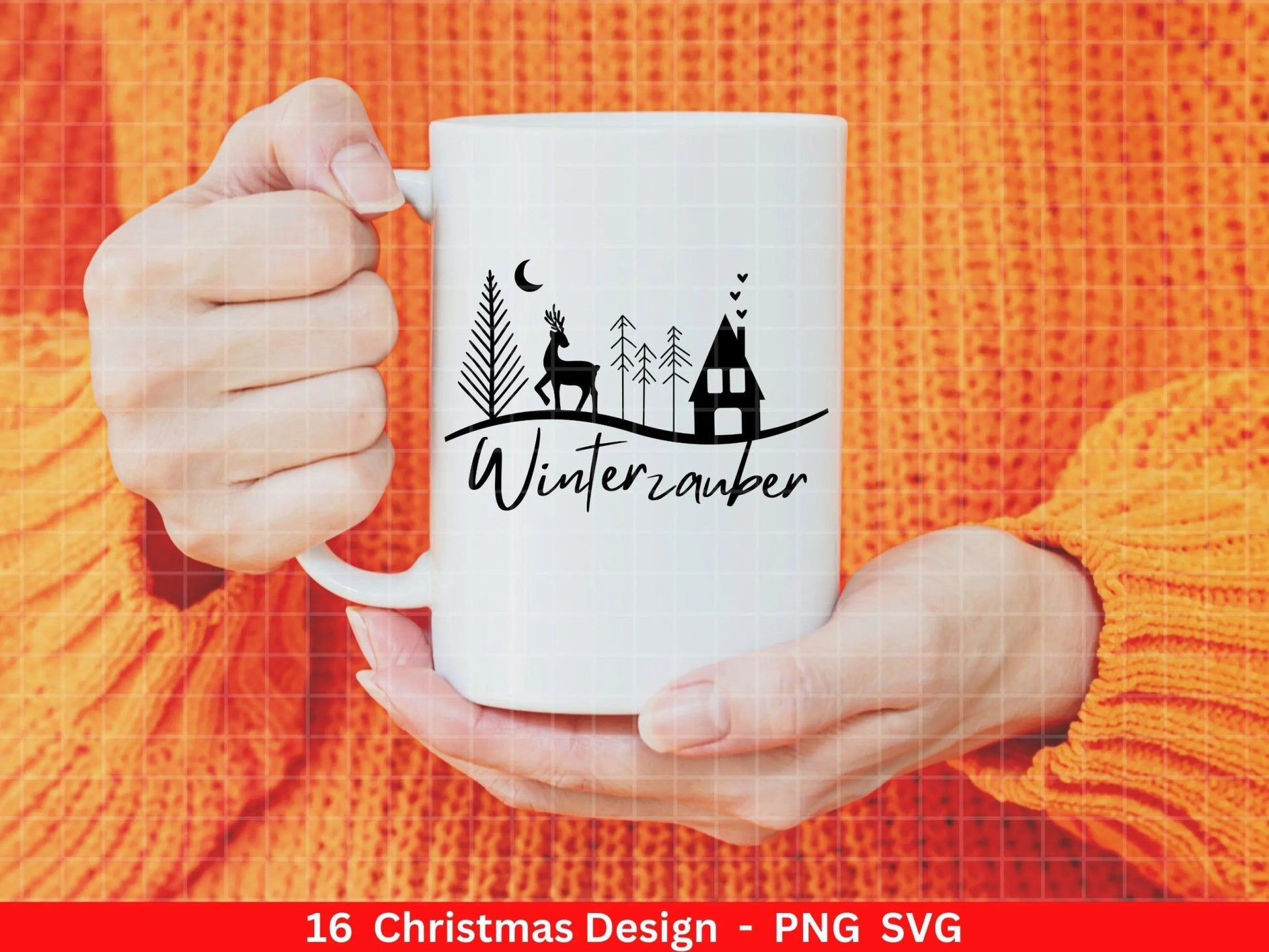 Weihnachten Plotterdatei Svg Png - Plotterdatei Advent - Schriftzüge Weihnachten deutsch - Silhouette Cricut Download - Weihnachtshäuser - EmidaDesign