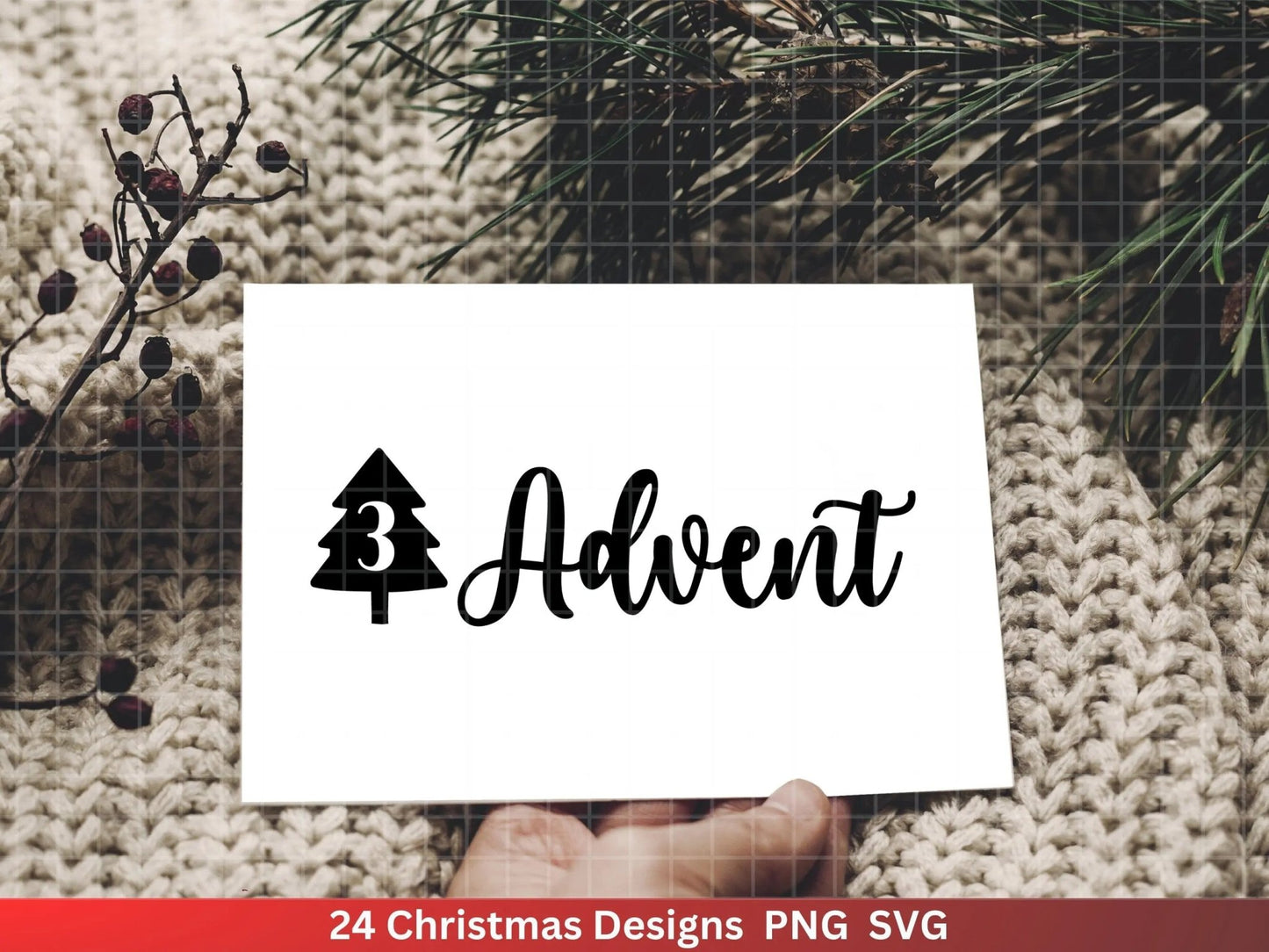 Weihnachten Plotterdatei Svg Png - Plotterdatei Advent - Schriftzüge Weihnachten deutsch - Silhouette Cricut Download - Weihnachtshäuser - EmidaDesign