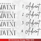 Weihnachten Plotterdatei Svg Png - Plotterdatei Advent- Weihnachtskugel svg - Silhouette Cricut Download - Frohe Weihnachten Bundle - EmidaDesign